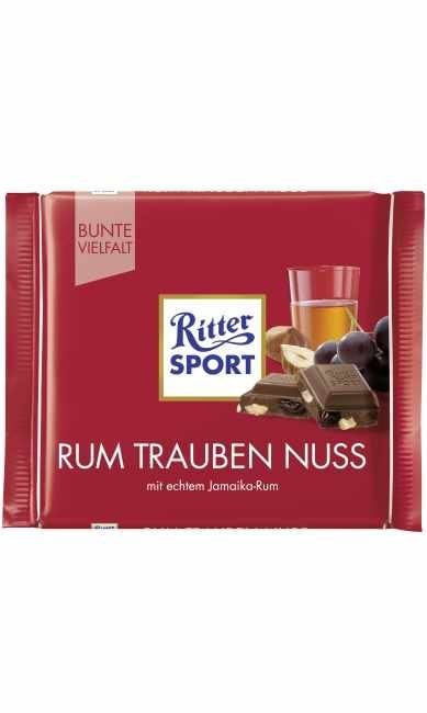 Ritter Sport Rum Trauben Nuss 100g_0