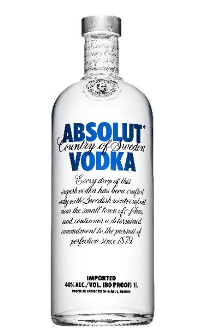 Absolut Vodka Blue 40% 1l_0