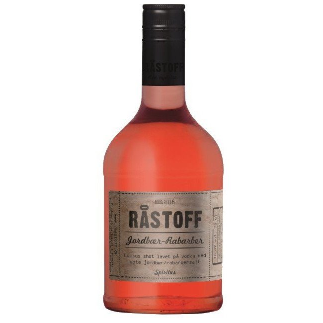 <div>Råstoff Jordbær &amp; Rabarber 16.4% 0,7l</div>_0