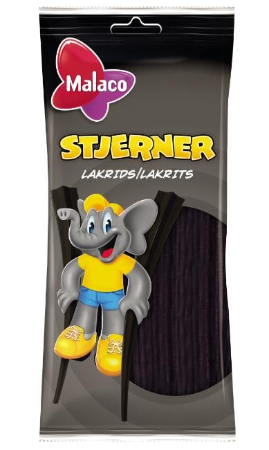 Malaco Star Licorice 92G_0