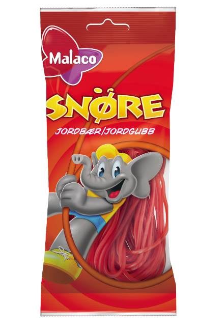 Malaco Snøre Jordbær 94G_0