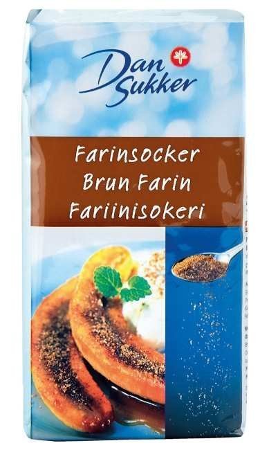 Dan Sukker Brun Farin 500g_0