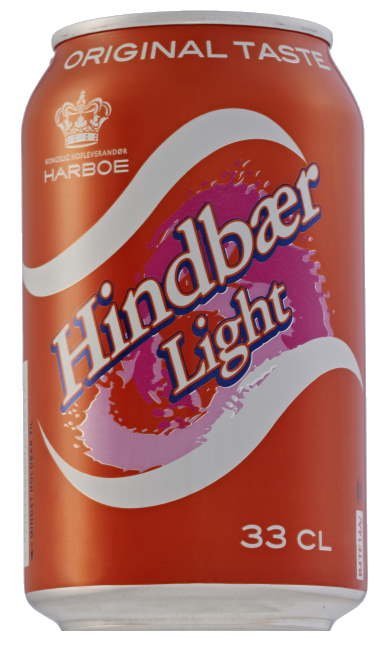Harboe Hindbærlight 24X0,33l_0