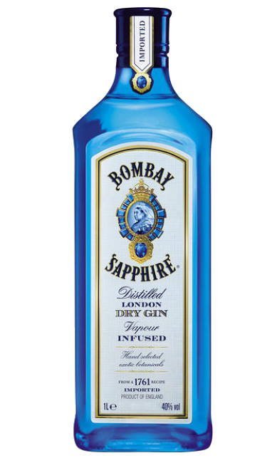 Bombay Sapphire Gin 40% 1l_0