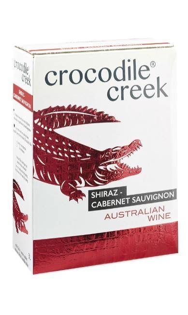 Crocodile Creek Shiraz Cabernet Sauvignon 14% BiB 3l_0