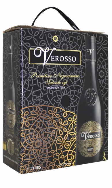 Verosso Salento Primitivo 13.5% 3l_0