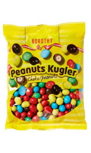 Nordthy Peanuts Kugler 650g_0