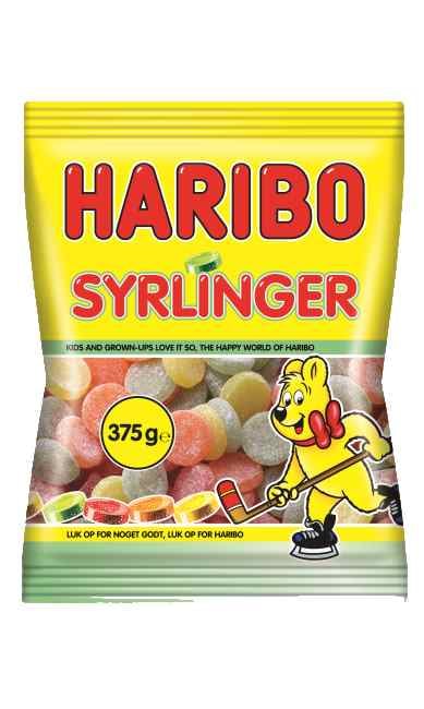 Haribo Syrlinger 375G_0
