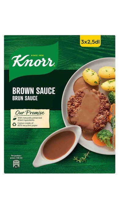Knorr Brown Sauce 3X30G_0