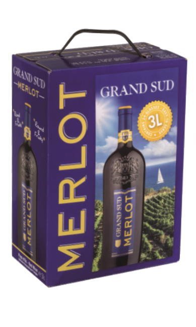 Grand Sud Merlot 13% BiB 3l_0