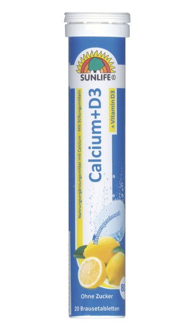 Sunlife Calcium Brusetabletter 20stk_0