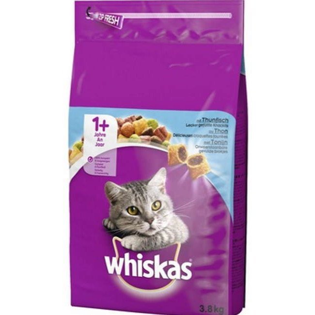 Whiskas Adult Tun 3,8kg_0