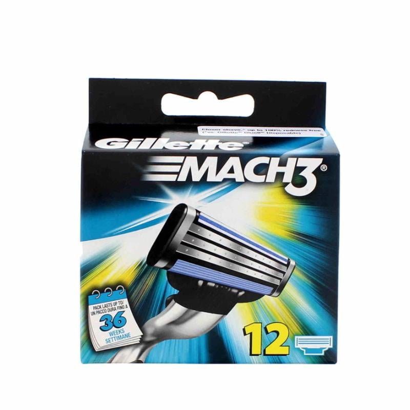 Gillette Mach 3 Blade 12-Pak_0