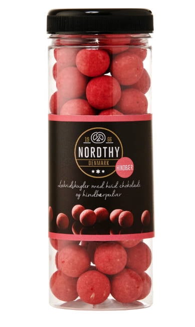 Nordthy Lakridskugler Hindbær 300g_0