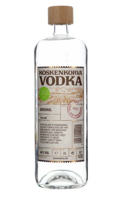 Koskenkorva Pure Vodka 40% 1l_0