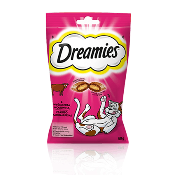 Dreamies Snack Med Okse 60g_0