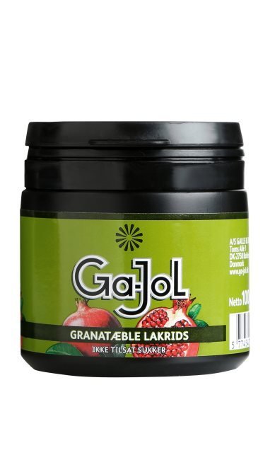 Gajol Cupholder Granatæble 100g_1