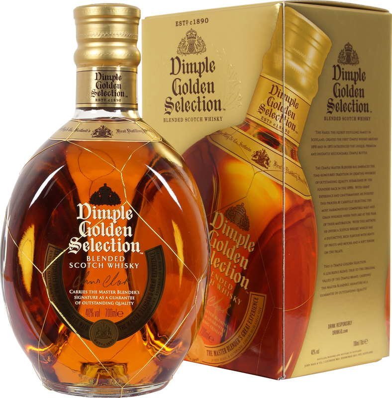 Dimple Golden Selection 40% 0,7l_1