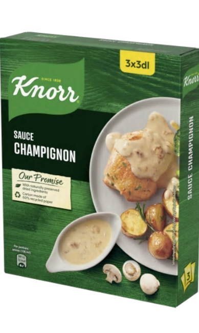 Knorr Sauce Champignon 3x21g_0