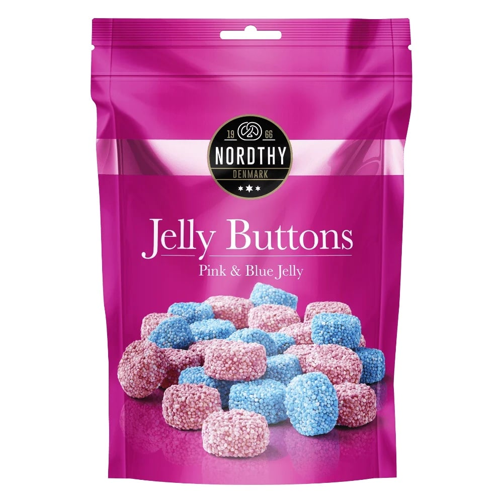 Nordthy Jelly Buttons 125g_0