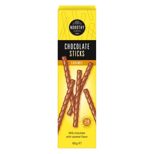 NORDTHY CHOKOLADE STICKS KARAMEL_0