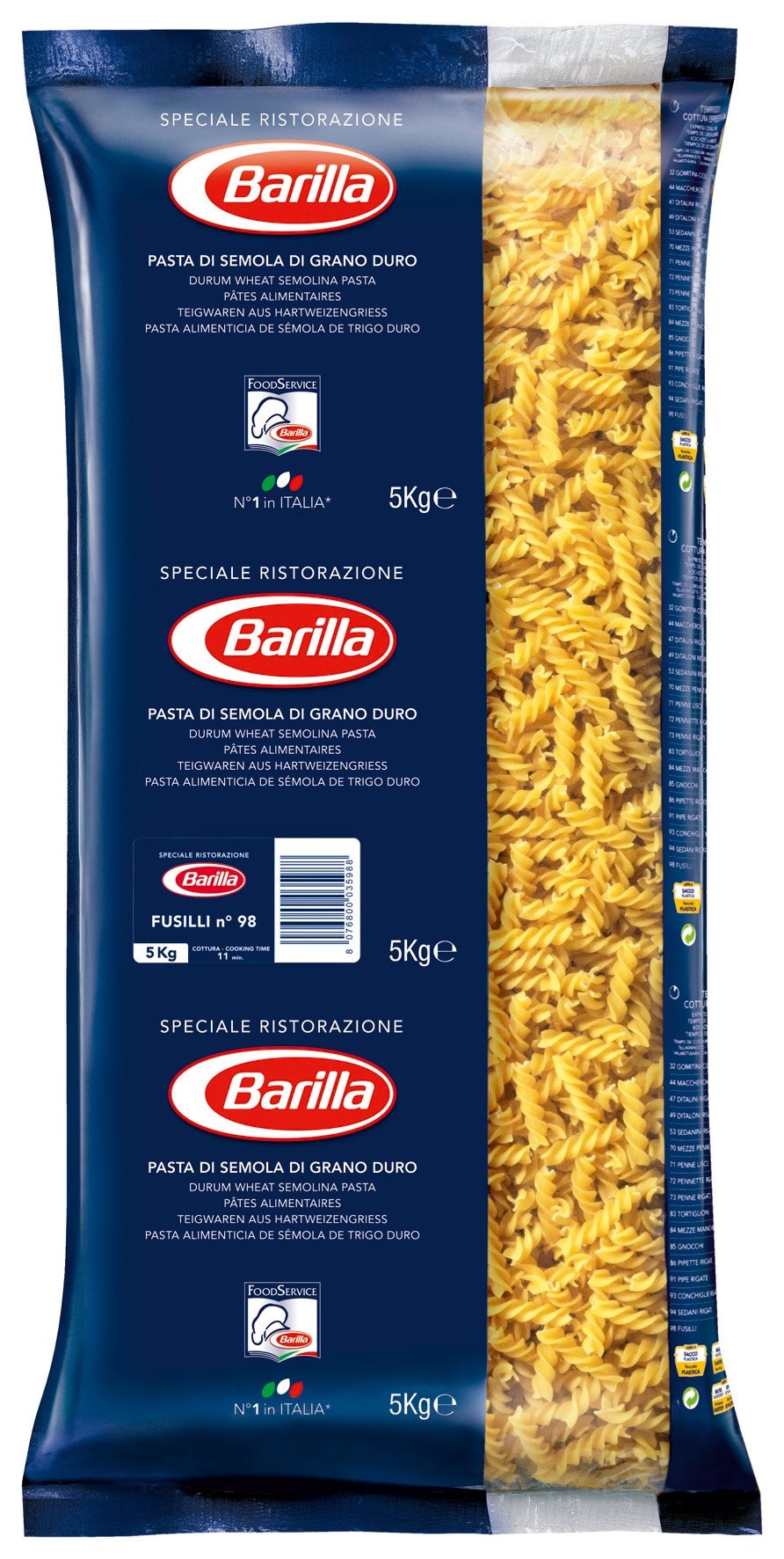 Barilla Fusilli Nr.98 5kg_0