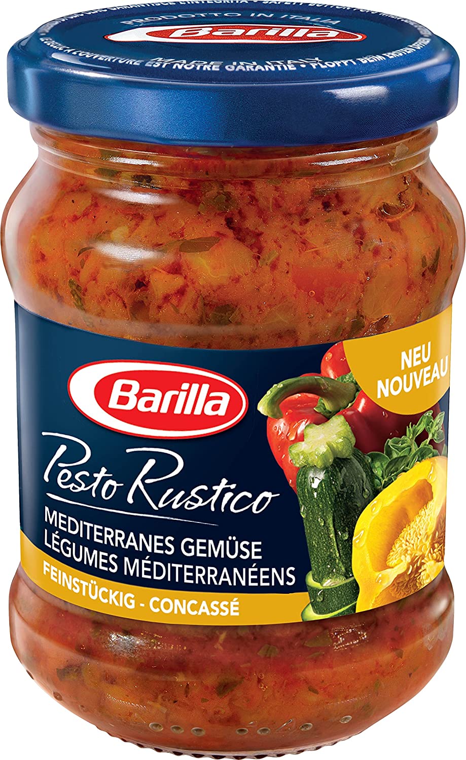Barilla Pesto Rustico Mediterraneo 200g_0