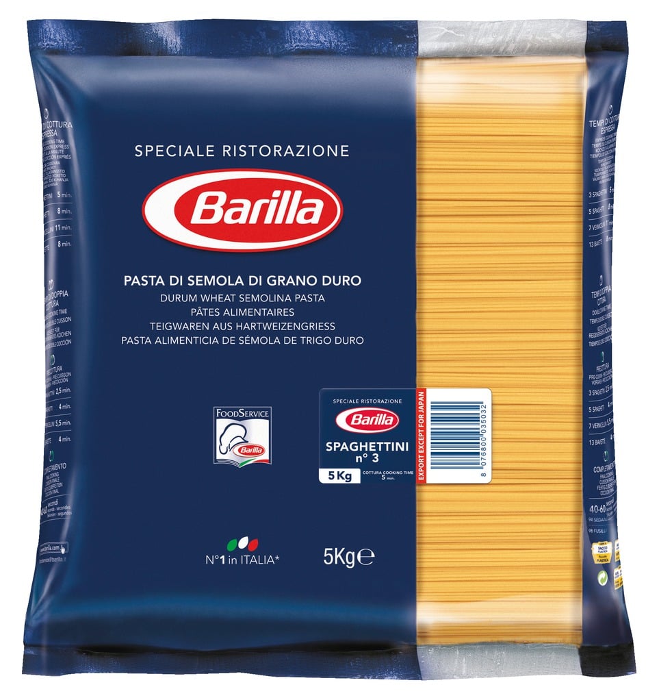 Barilla Spaghettini Nr.3 5kg_0