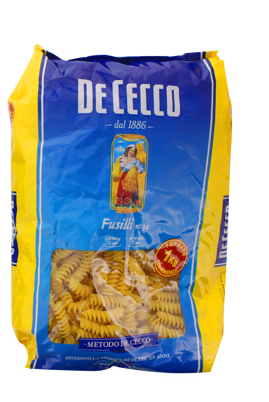 De Cecco Fusilli Nr.34 1kg_0