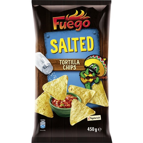 Fuego Tortilla Chips suolatut 450g_0