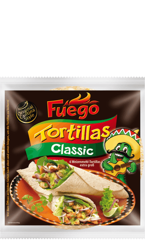 Fuego 6 x Tortilla Wraps Classic 370g_0