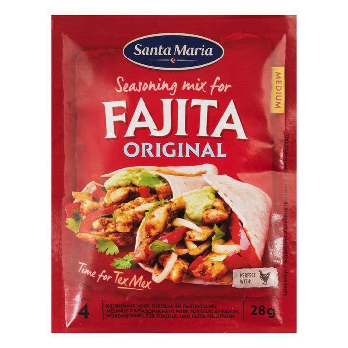 Santa Maria Fajitas Seasoning Mix 28g_0