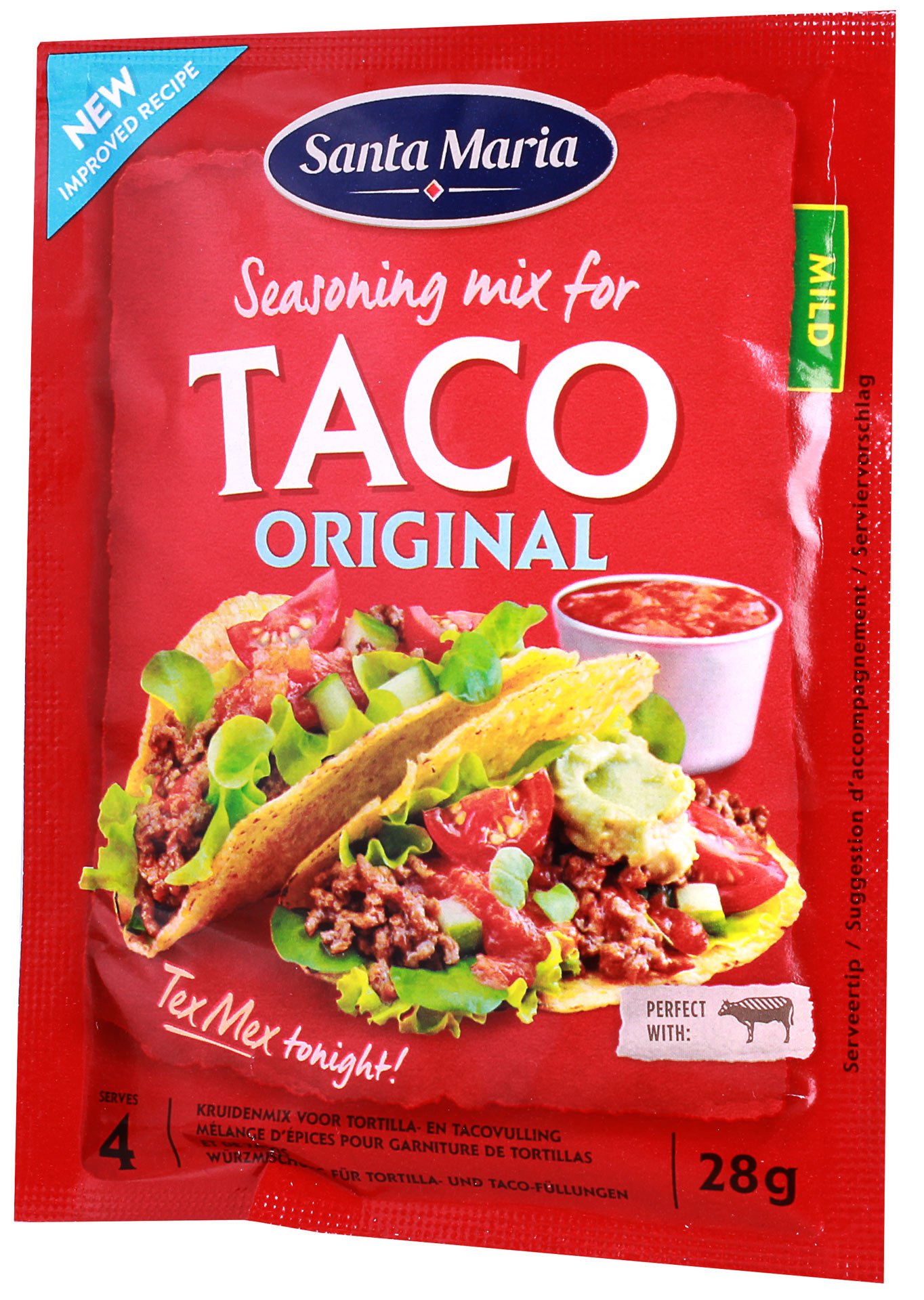 Santa Maria Taco Seasoning Mix 28g_0