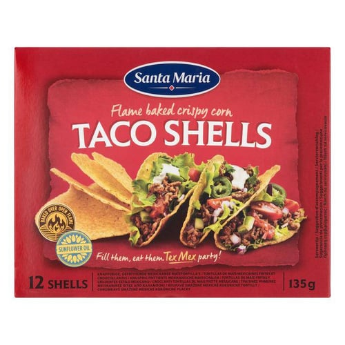 Santa Maria Taco Shells 135g - picture