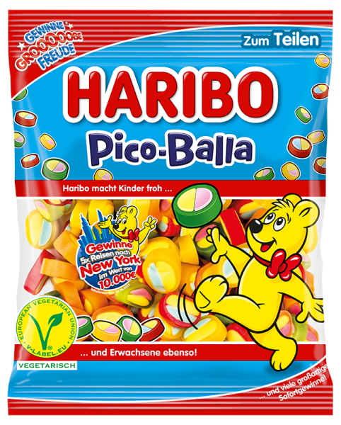 Haribo Picco-Balla Vegetarisch 160g_0