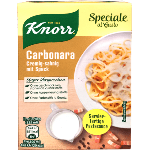 Knorr Speciale al Gusto Carbonara 370g - picture