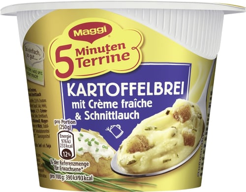 Maggi 5 Minuten Terrine Mashed Potatoes Creme FraIche 53g_0