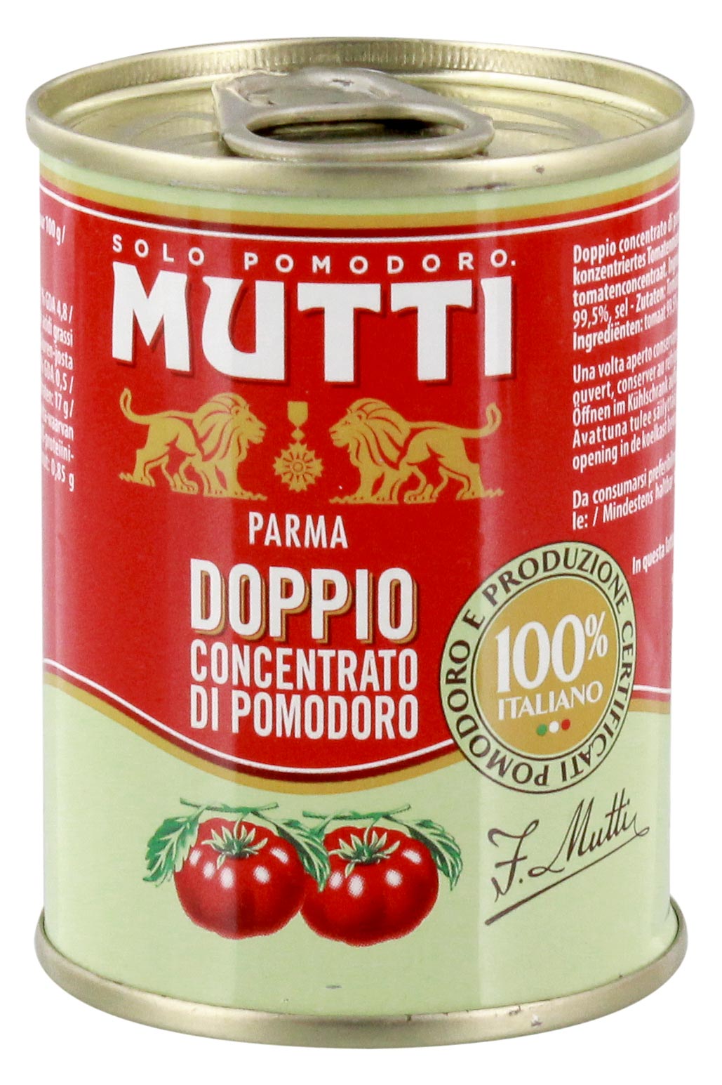 MUTTI Double Concentrated Tomato Paste 140g_0