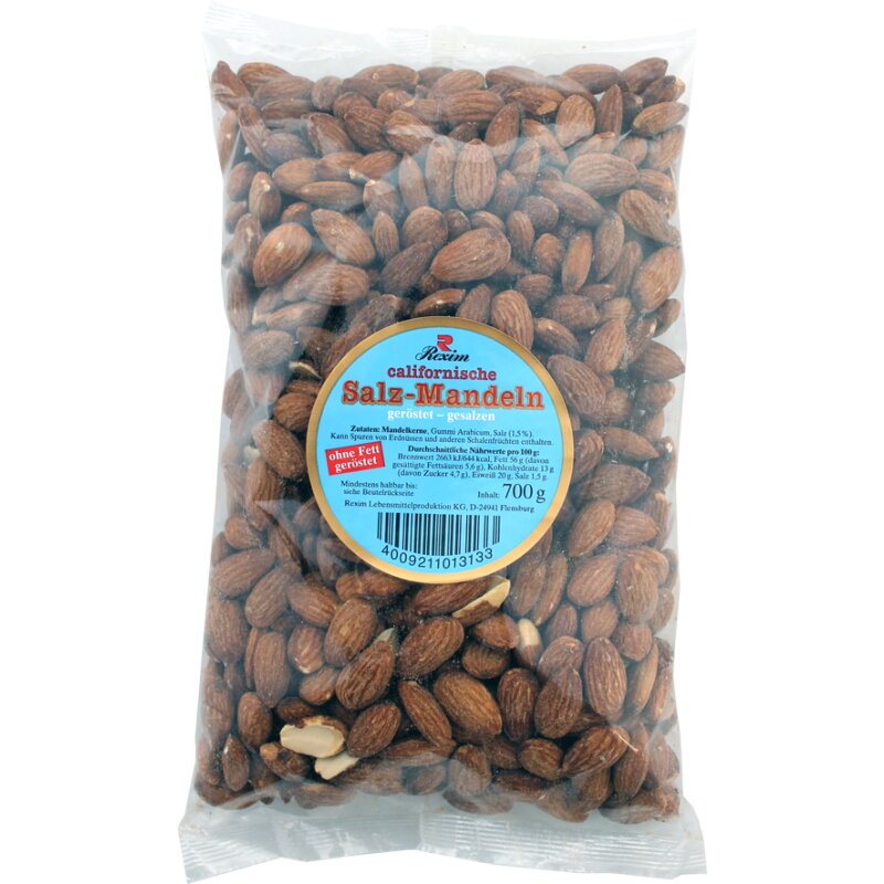 Rexim Salted Roasted Almonds 700g_0