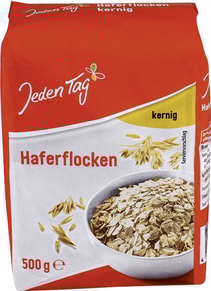 Jeden Tag Havregryn grovvalsede 500g_0
