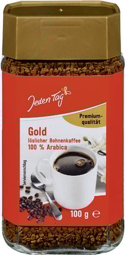 Jeden Tag Instant kaffe gold 100g_0