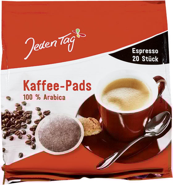 Jeden Tag Kaffepuder 100% arabica 20x7g_0