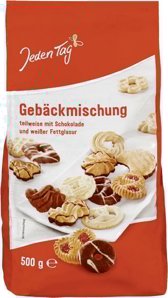 Jeden Tag Blandede småkager 500g_0