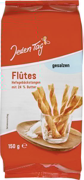Jeden Tag Grove crackers m. salt 150g_0