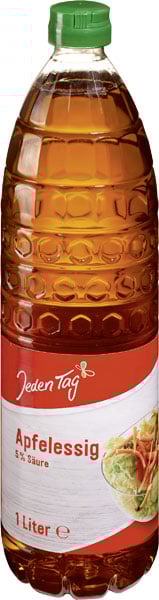 Jeden Tag æblecider eddike 5% 1L_0