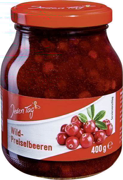 Jeden Tag Tranebær 400g_0