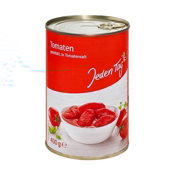 Jeden Tag Flåede tomater 425ml_0