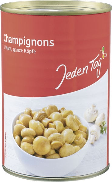 Jeden Tag Hele Champignion 425ml_0