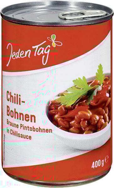 Jeden Tag Chili bønner 425ml_0