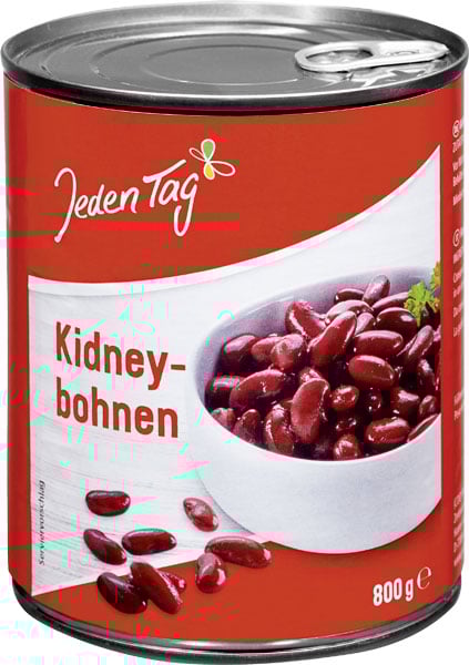 Jeden Tag Kidney bønner 800g_0